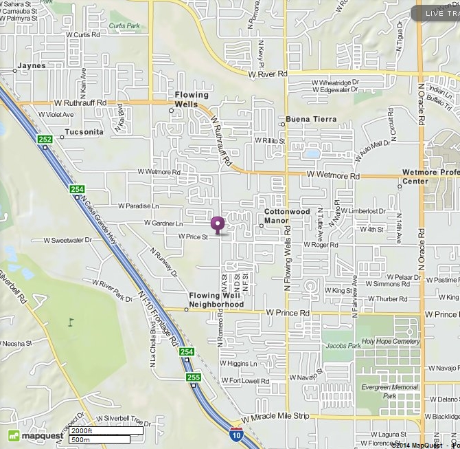 Click Map for MapQuest and directions